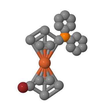 1-Bromo-1'-dicyclohexylphosphinoferrocene, 97%,1-Bromo-1'-dicyclohexylphosphinoferrocene, 97%