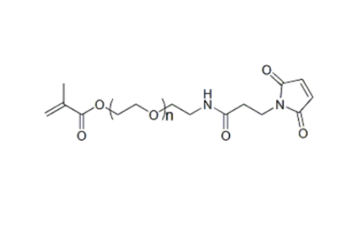α-甲基丙烯酸酯基-ω-馬來酰亞胺基聚乙二醇,MA-PEG-Mal