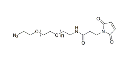 α-叠氮基-ω-马来酰亚胺基聚乙二醇,N3-PEG-Mal