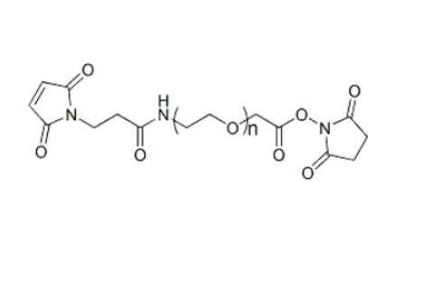 马来酰亚胺-聚乙二醇-琥珀酰亚胺羧甲基酯,Mal-PEG-SCM