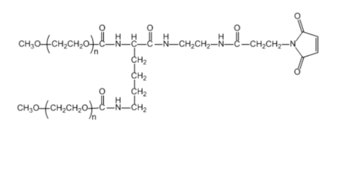 二臂/支 PEG 马来酰亚胺,2-ArmPEG-Mal