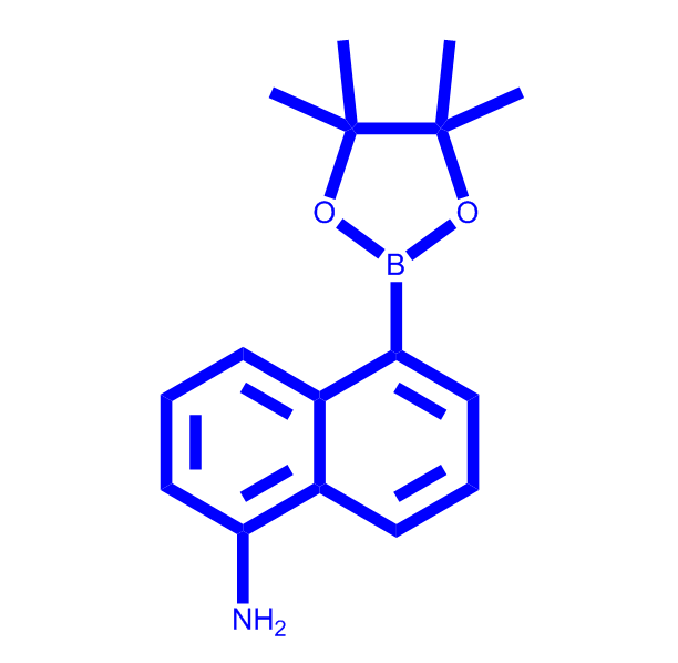 5-(4,4,5,5-四甲基-1,3,2-二氧杂硼烷-2-基)萘-1-胺,5-(4,4,5,5-Tetramethyl-1,3,2-dioxaborolan-2-yl)naphthalen-1-amine