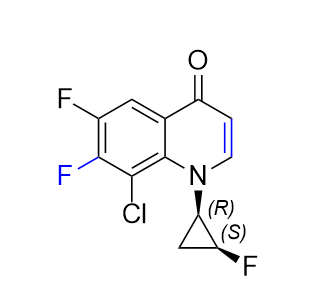 西他沙星杂质13,8-chloro-6,7-difluoro-1-((1R,2S)-2-fluorocyclopropyl)quinolin- 4(1H)-one