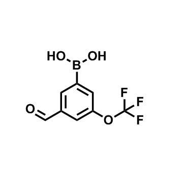 (3-甲?；?5-(三氟甲氧基)苯基)硼酸,(3-Formyl-5-(trifluoromethoxy)phenyl)boronic acid