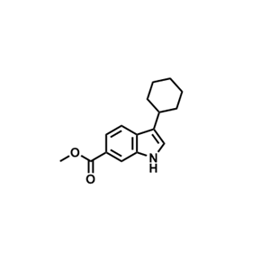3-环己基-1H-吲哚-6-羧酸甲酯