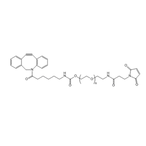 DBCO-PEG-Mal 二苯并環(huán)辛炔-聚乙二醇-馬來酰亞胺