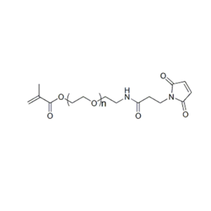 MA-PEG-Mal α-甲基丙烯酸酯基-ω-马来酰亚胺基聚乙二醇