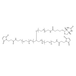 8-ArmPEG-(2ARM-Mal,6ARM-Biotin) 