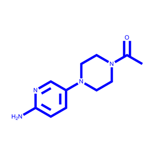 1-[4-(6-氨基吡啶-3-基)哌嗪-1-基]丙酮,1-(4-(6-aminopyridin-3-yl)piperazin-1-yl)ethanone