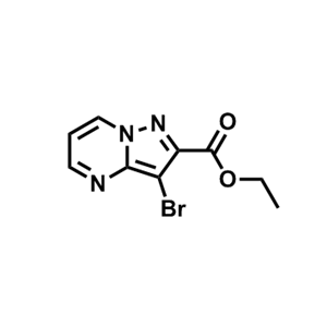 3-溴吡唑并[1,5-a]嘧啶-2-羧酸乙酯,Ehyl 3-bromopyrazolo[1,5-a]pyrimidine-2-carboxylate