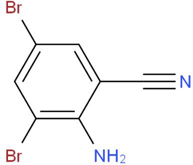 2-氨基-3,5-二溴苯腈;2-氨基-3,5-二溴苯甲腈,2-amino-3,5-dibromobenzonitrile