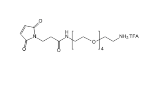 马来酰亚胺-氨基-四聚乙二醇-氨基 三氟乙酸盐,Mal-NH-PEG4-NH2.TFA