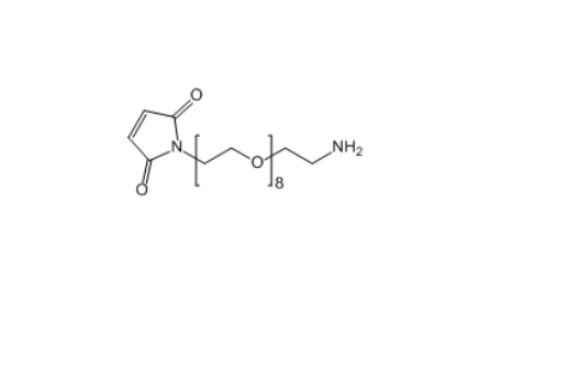 马来酰亚胺-八聚乙二醇-氨基,Mal-PEG8-NH2