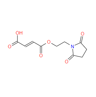 (E)-4-(2-(2,5-二氧吡咯烷-1-基)乙氧基)-4-氧代丁基-2-烯酸,2-Butenedioic acid (2E)-1-[2-(2,5-dioxo-1-pyrrolidinyl)ethyl] ester