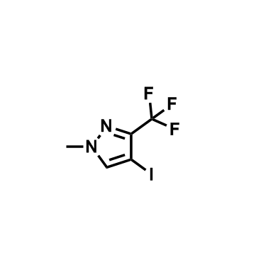 4-碘-1-甲基-3-(三氟甲基)-1H-吡唑,4-Iodo-1-methyl-3-(trifluoromethyl)-1H-pyrazole