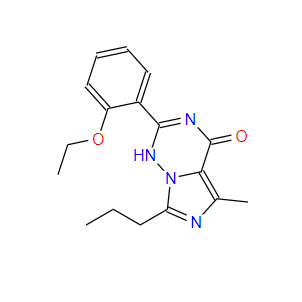 2-(2-乙氧基苯基)-5-甲基-7-丙基-3H-咪唑并[5,1-F][1,2,4]三嗪-4-酮,2-(2-ETHOXYPHENYL)-5-METHYL-7-PROPYL-3H-IMIDAZOL[5,1-F][1,2,4]-TRIAZIN-4-ONE