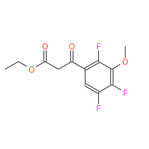 3-氧代-3(2,4,5-三氟-3-甲氧基 苯基) 丙酸 乙酯,3-OXO-3-(2,4,5-TRIFLUORO-3-METHOXY-PHENYL)-PROPIONIC ACID ETHYL ESTER