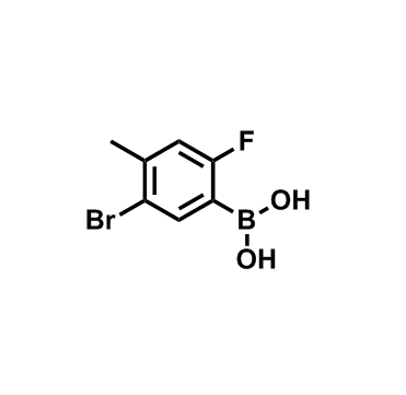 5-溴-2-氟-4-甲基苯硼酸,5-Bromo-2-fluoro-4-methylphenylboronic acid