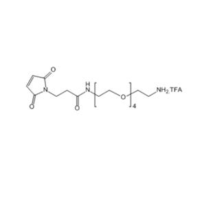 Mal-NH-PEG4-NH2.TFA 马来酰亚胺-氨基-四聚乙二醇-氨基 三氟乙酸盐