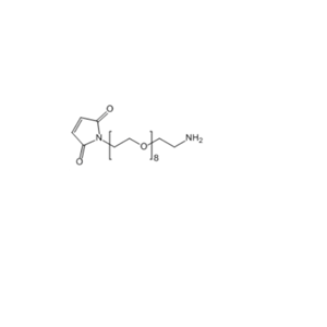 马来酰亚胺-八聚乙二醇-氨基,Mal-PEG8-NH2