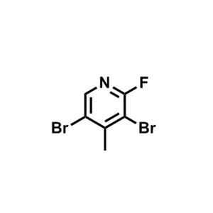 2-氟-3,5-二溴-4-甲基吡啶,2-Fluoro-3,5-dibromo-4-methylpyridine