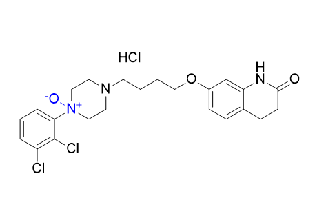 阿立哌唑杂质12,1-(2,3-dichlorophenyl)-4-(4-((2-oxo-1,2,3,4-tetrahydroquinolin-7-yl) oxy)butyl)piperazine 1-oxide hydrochloride