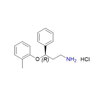 托莫西汀杂质08,(R)-3-phenyl-3-(o-tolyloxy)propan-1-amine hydrochloride