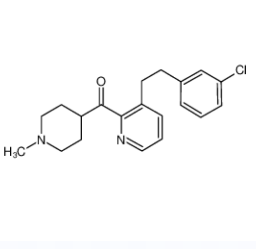 氯雷他定甲酮,(3-(3-chlorophenethyl)pyridin-2-yl)(1-Methylpiperidin-4-yl)Methanone