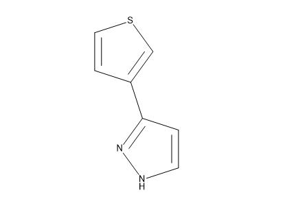 3-(噻吩-3-基)-1H-吡唑,3-(3-thienyl)-1H-pyrazole