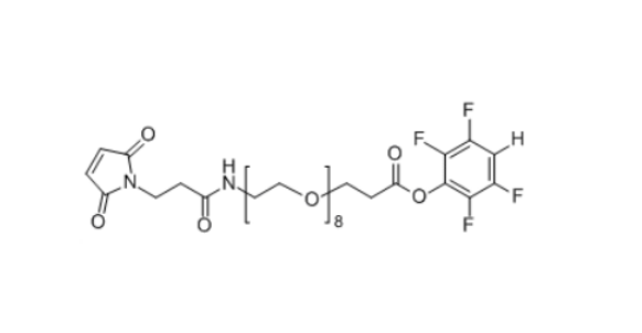 Mal-amido-PEG8-TFP ester,Mal-NH-PEG8-TFP