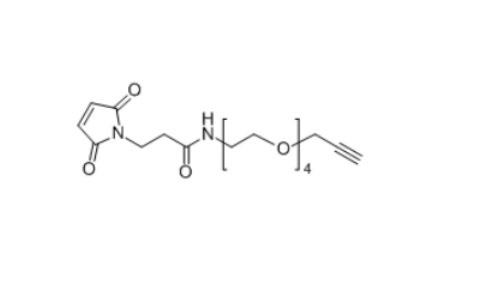 Alkyne-PEG4-NH-Mal