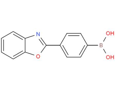 4-(苯并噁唑-2-基)苯基硼酸,4-(2-Benzo[D]oxazolyl)phenylboronic acid