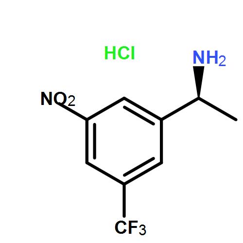 (S)-1-(3-nitro-5-(trifluoromethyl)phenyl)ethan-1-amine hydrochloride