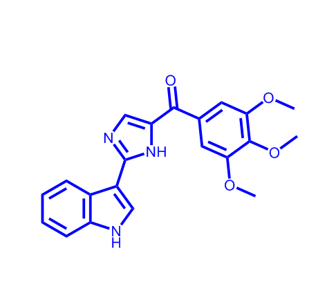 VERU-111,Methanone, [2-(1H-indol-3-yl)-1H-imidazol-5-yl](3,4,5-trimethoxyphenyl)-