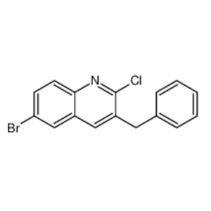 3-苄基-6-溴-2-氯喹啉