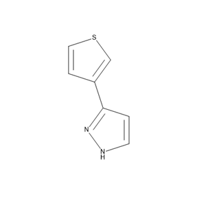 3-(噻吩-3-基)-1H-吡唑,3-(3-thienyl)-1H-pyrazole