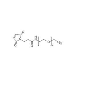 Alkyne-PEG4-NH-Mal 1609651-90-2