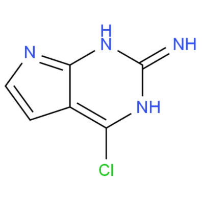 2-氨基-4-氯吡咯并[2,3-d]嘧啶,2-Amino-4-chloropyrrolo[2,3-d]pyrimidine