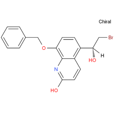 8-苄氧基-5-((R)-2-溴-1-羟基乙基)-1H-喹啉-2-酮,8-Benzyloxy-5-((R)-2-broMo-1-hydroxyethyl)-1H-quinolinone