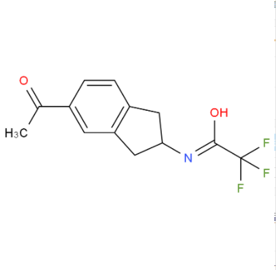 N-(5-乙酰基-2，3-二氢-1H-茚-2-基）-2，2，2-三氟乙酰胺,N-(5-acetyl-2,3-dihydro-1H-inden-2-yl)-2,2,2-trifluoro-Acetamide