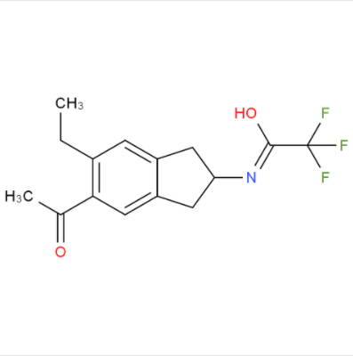N-(5-乙酰基-6-乙基-2，3-二氢-1H-茚-2-基）-2，2，2-三氟乙酰胺,N-(5-acetyl-6-ethyl-2,3-dihydro-1H-inden-2-yl)-2,2,2-trifluoro-Acetamide