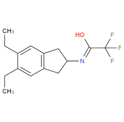 N-(5,6-二乙基-2，3-二氢-1H-茚-2-基）-2，2，2-三氟乙酰胺,N-(5,6-diethyl-2,3-dihydro-1H-inden-2-yl)-2,2,2-trifluoro-Acetamide