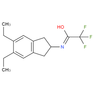 N-(5,6-二乙基-2，3-二氢-1H-茚-2-基）-2，2，2-三氟乙酰胺