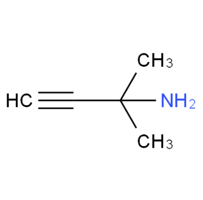 2-甲基-3-丁炔-2-胺,2-methylbut-3-yn-2-amine