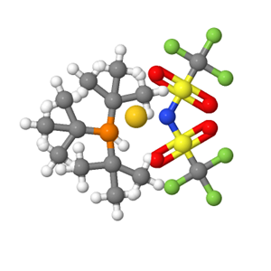 1121960-93-7；三叔丁基膦[二(三氟甲基磺酰基酰亚胺]金(I)