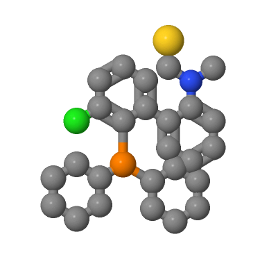 氯[2-(二环己基膦)-2'-(N,N-二甲基氨基)-1,1'-联苯]金(I),Chloro[2-(dicyclohexylphosphino)-2'-(N,N-diMethylaMino)biphenyl]gold(I), 98%