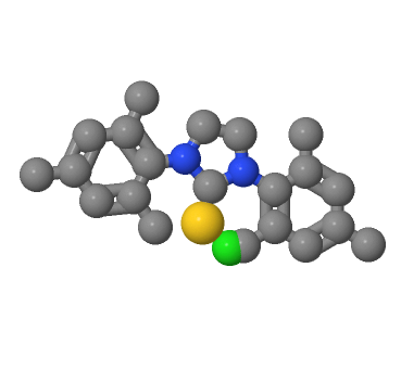 氯[1,3-双(2,4,6-三甲基苯基)-4,5-二氢咪唑-2-亚基]金(I),Chloro[1,3-bis(2,4,6-trimethylphenyl)-4,5-dihydroimidazol-2-ylidene]gold(I)