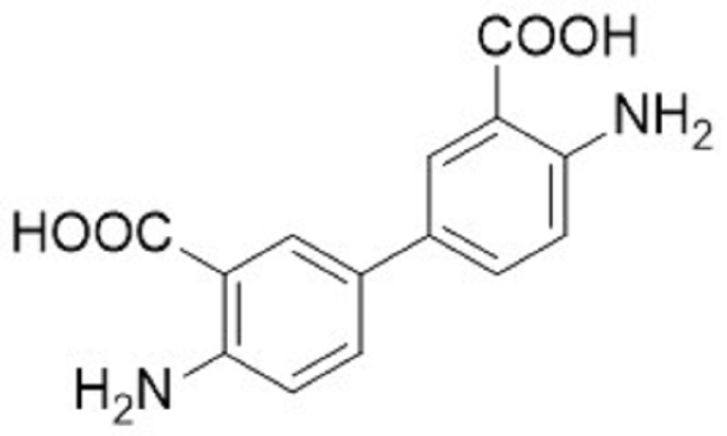 4,4’-二氨基-1,1’-联苯-3,3’-二羧酸,4,4'-Diamino-[1,1'-Biphenyl]-3,3'-dicarboxylicacid