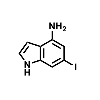 6-碘-1H-吲哚-4-胺,6-Iodo-1H-indol-4-amine