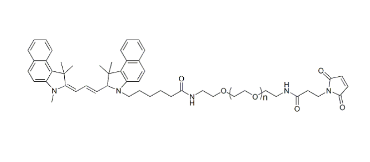 罗丹明B-聚乙二醇-马来酰亚胺,RB-PEG-Mal